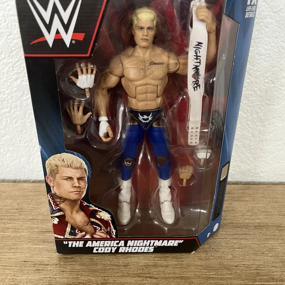 Mattel WWE Elite Collection Series 101 American Nightmare Cody Rhodes Box Damage